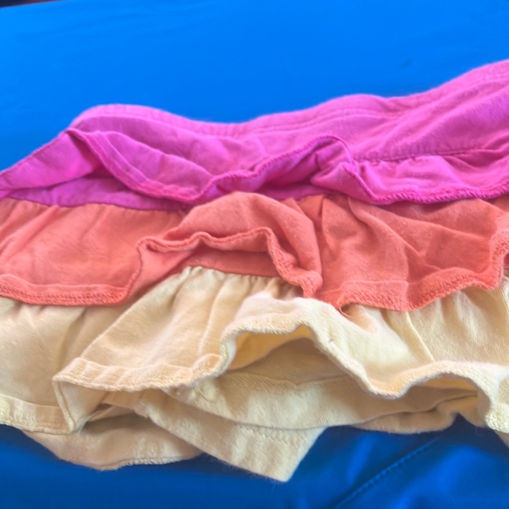 Jumping beans Colorful Tiered Skort 2t